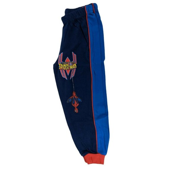 Spider-Man Pajama Set Boys 2T Blue Cotton Long Sleeve 2-Piece Marvel NWT - Picture 9 of 11